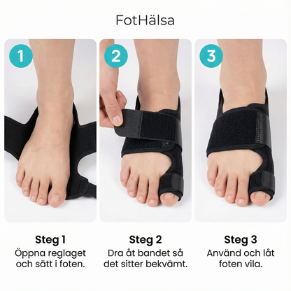 Fotreglage™ - Slipp operationen och  lindra smärtan på 7 dagar